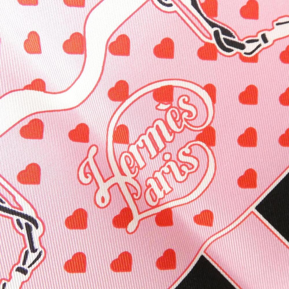 HERMES Pink Scarf - Picture 2 of 3